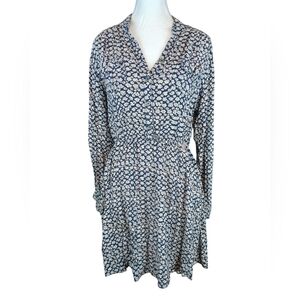 Angie Rayon Floral Dress With Pockets Size Large